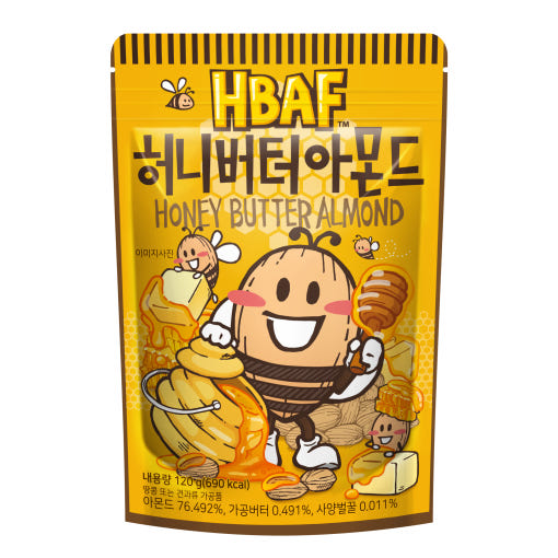 HBAF Almond 120g / Korea No.1 snack