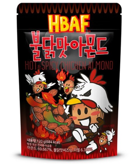 HBAF Almond 120g / Korea No.1 snack