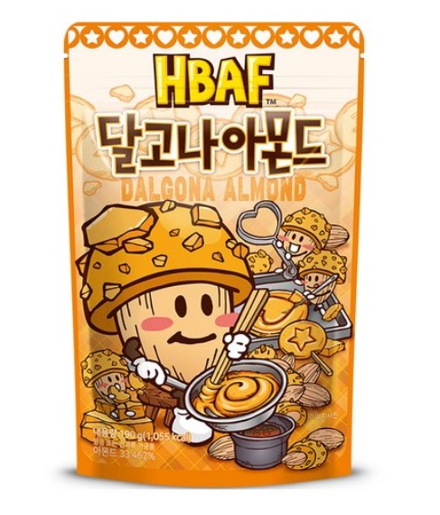 HBAF Almond 120g / Korea No.1 snack