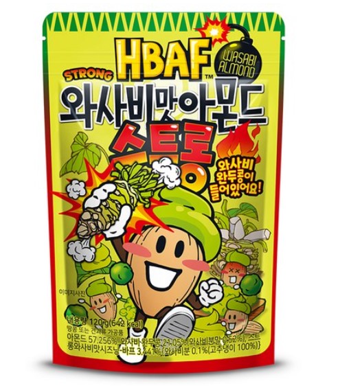 HBAF Almond 120g / Korea No.1 snack