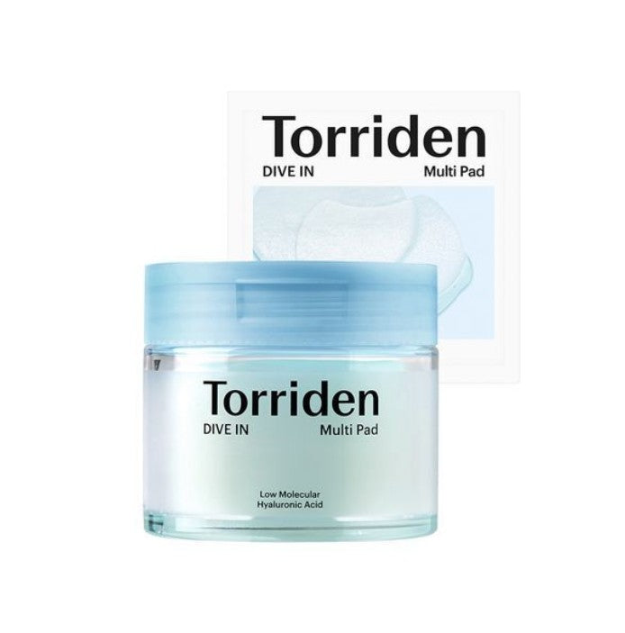 Torriden Dive In Low Molecular Hyaluronic Acid Multi Pad 90 Pads Special Set (80+10 Pads)