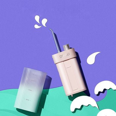 Dr Bei F3S Portable Electric Water Flosser With 4 Nozzles