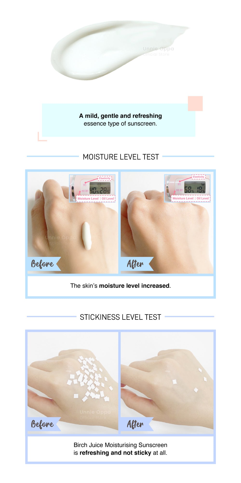 ROUND LAB Birch Juice Moisturizing Sunscreen 50ml+50ml Set