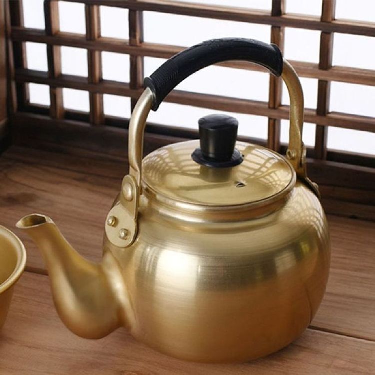 Korean Rice Wine Kettle, Korean Golden Kettle