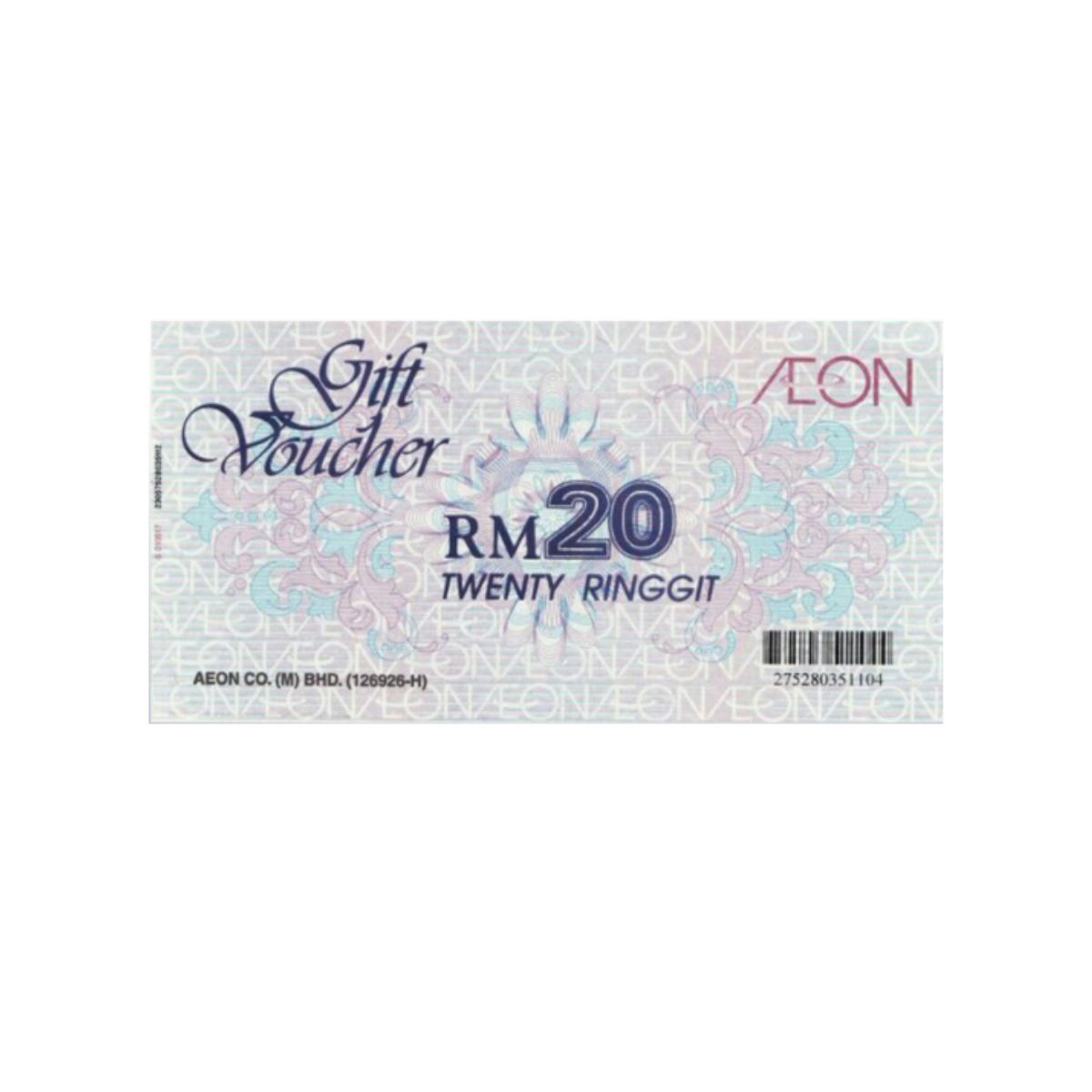 Aeon Gift Voucher RM20