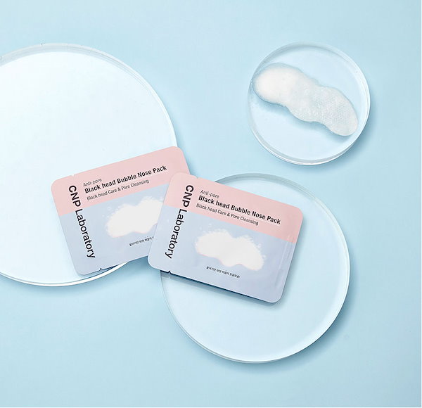 CNP laboratory Anti-Pore Black head Bubble Nose Pack