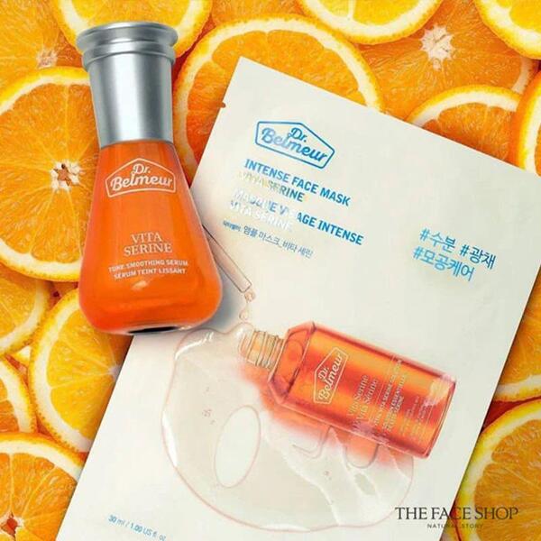 Dr Belmeur Intense Mask Sheet 1ea (Vita Serine)