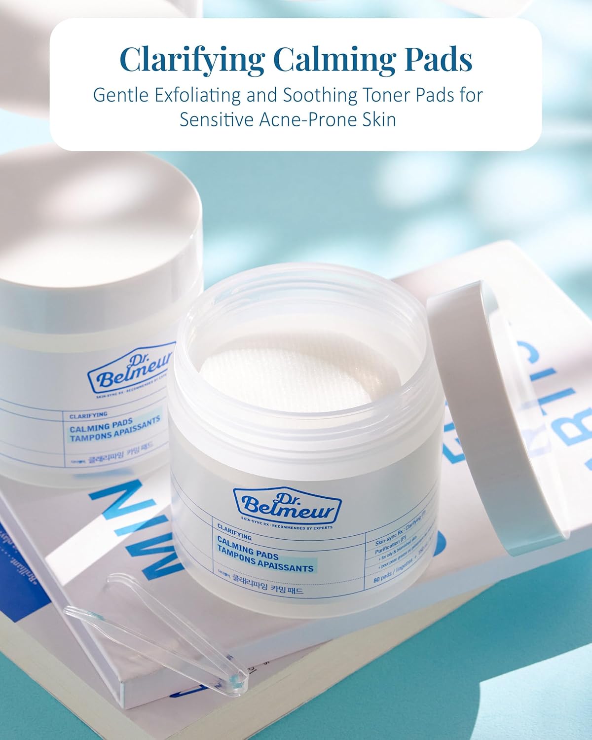 DR. BELMEUR CLARIFYING CALMING PADS (2pads,4ml)