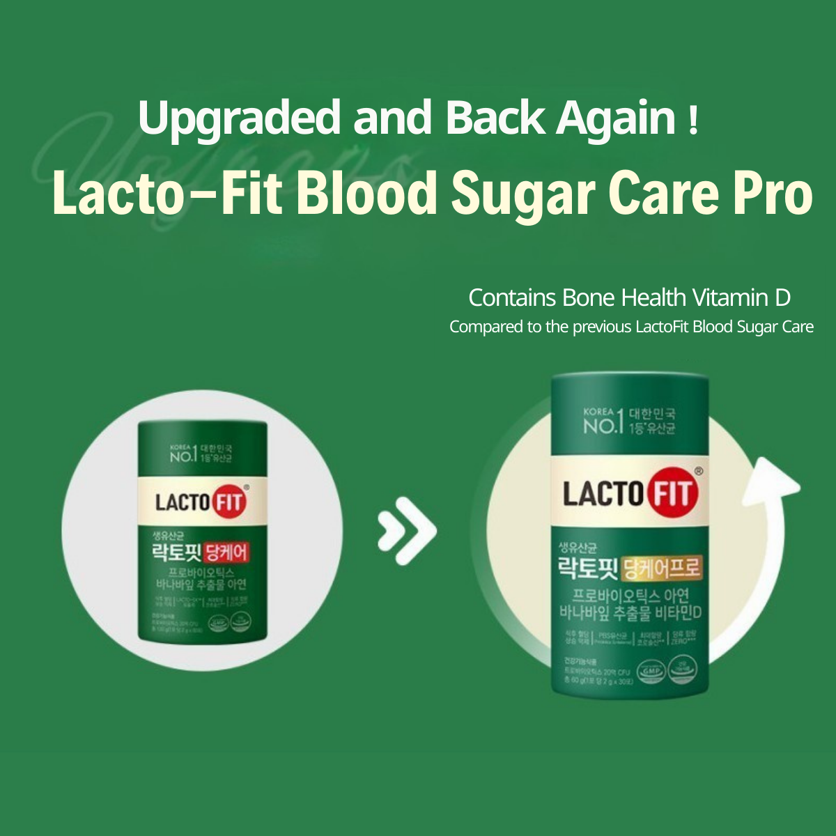 LACTO-FIT Blood Sugar Care Pro 30 Sticks (1-month supply)