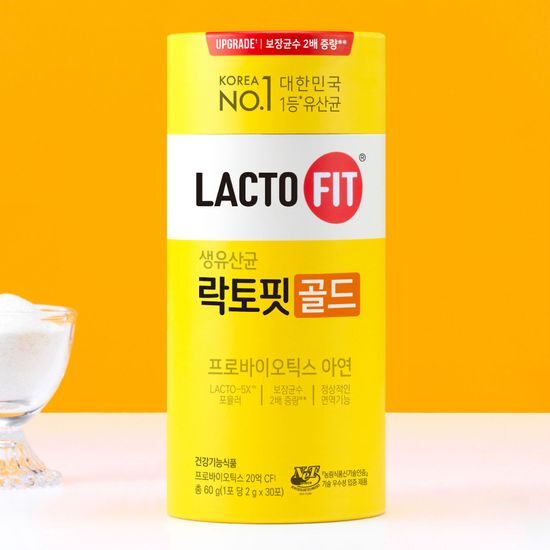 LACTO-FIT Probiotics Gold 30 Sticks (1-month supply)