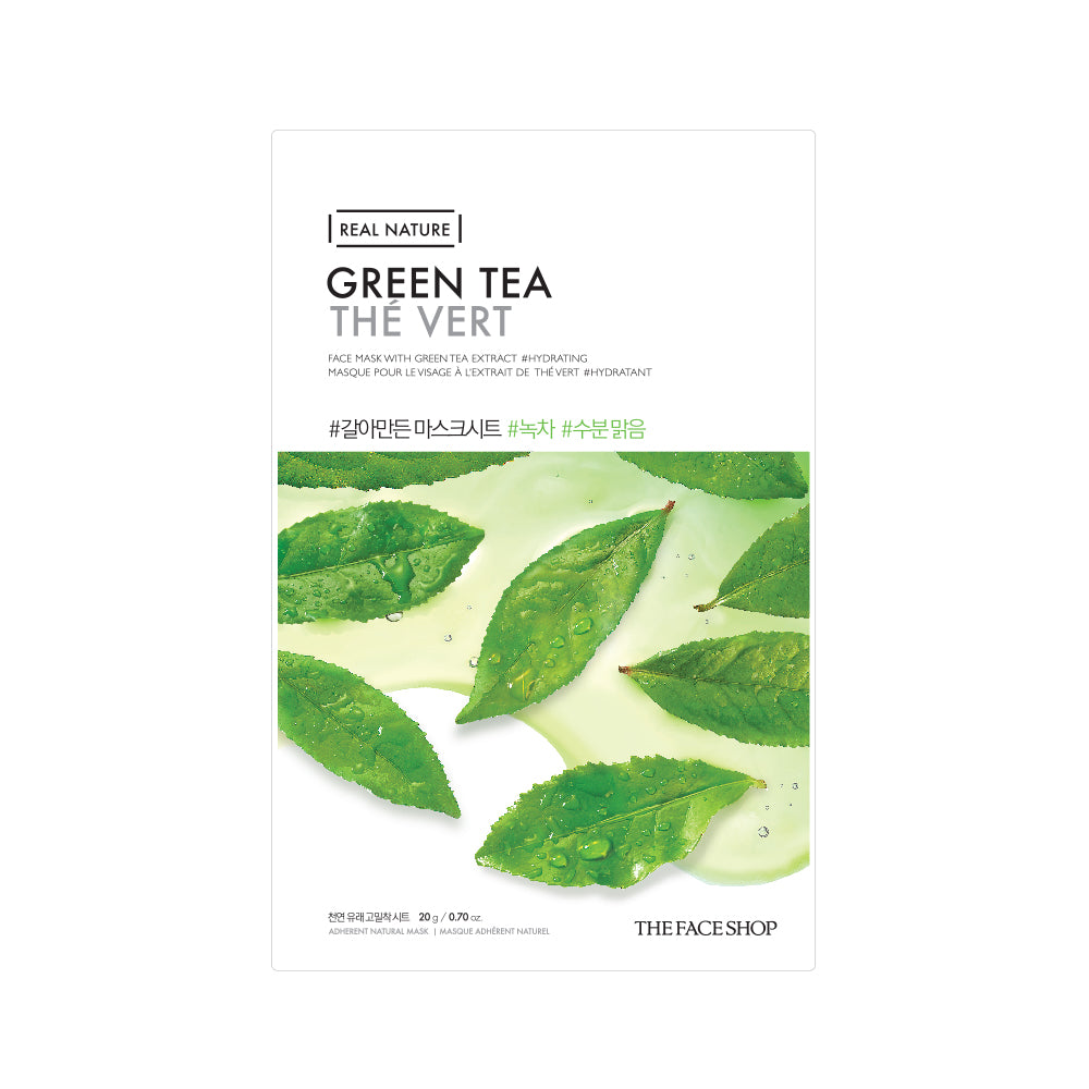 The Face Shop Real Nature Face Mask Snow Green Tea