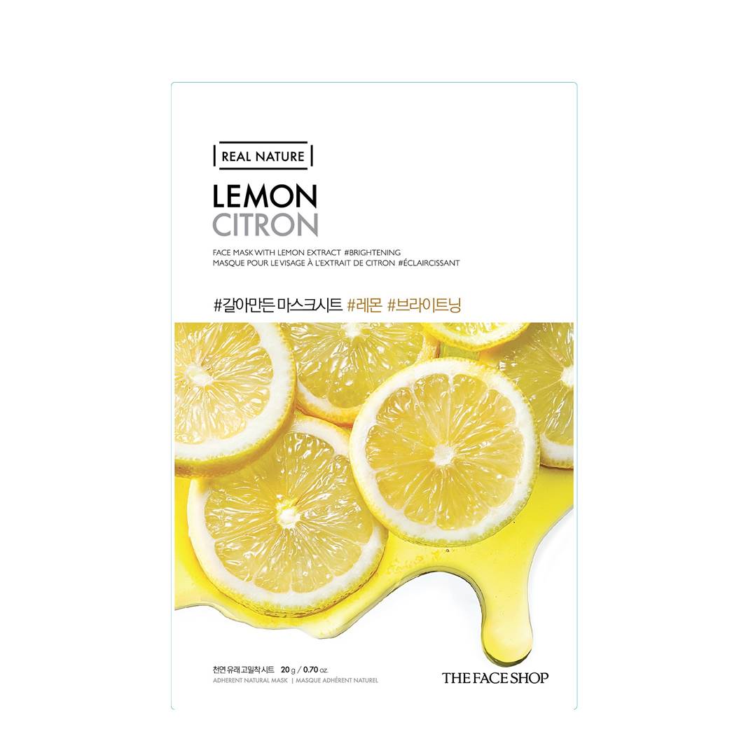 The Face Shop Real Nature Face Mask Lemon