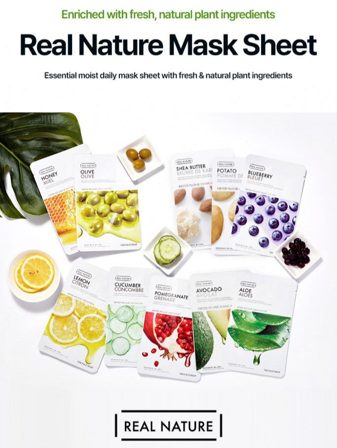The Face Shop Real Nature Face Mask Cucumber