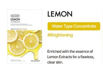 The Face Shop Real Nature Face Mask Lemon