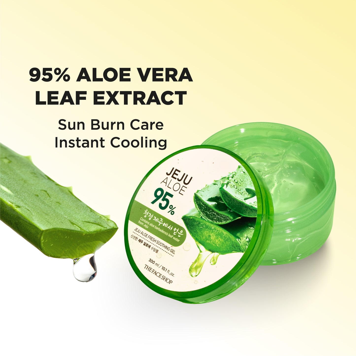 Jeju Aloe Fresh Soothing Gel 300ml