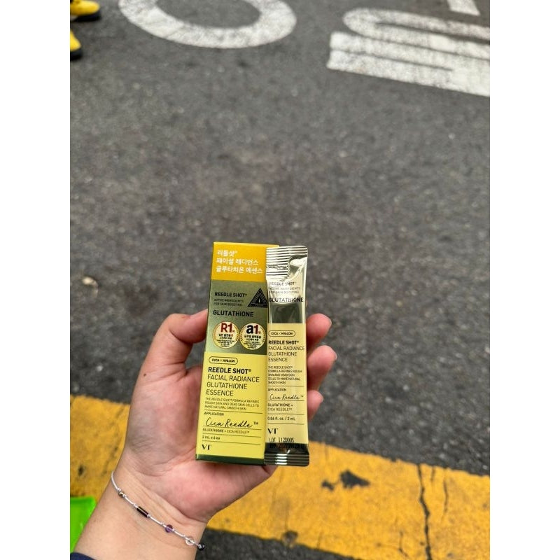 VT Cosmetics Reedle Shot Facial Radiance Glutathione Essence