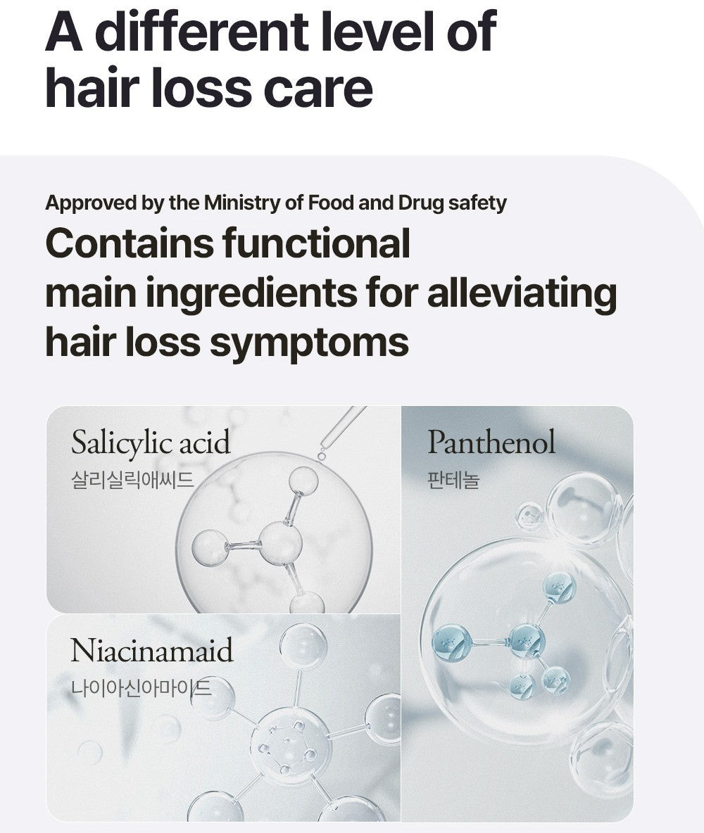 Dr. Groot Multi-Perfection Hair Loss Care Shampoo For Itchy Scalp 400ml (Upgarded ver)