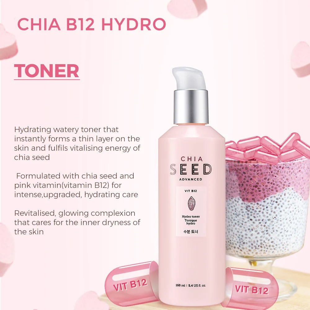 Chia Seed Advanced Hydro Toner 160ml