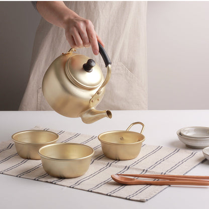 Korean Rice Wine Kettle, Korean Golden Kettle