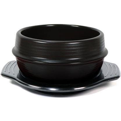 Korean Cray Pot with tray (Ddukbaegi) Korean Stone Pot