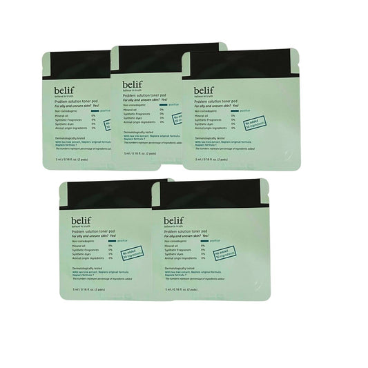 Belif Problem Solution Toner Pad (5ml/2 Pads * 5)