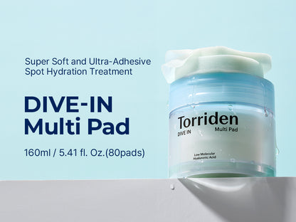 DIVE IN Low Molecular Hyaluronic Acid Multi Pad 80ea