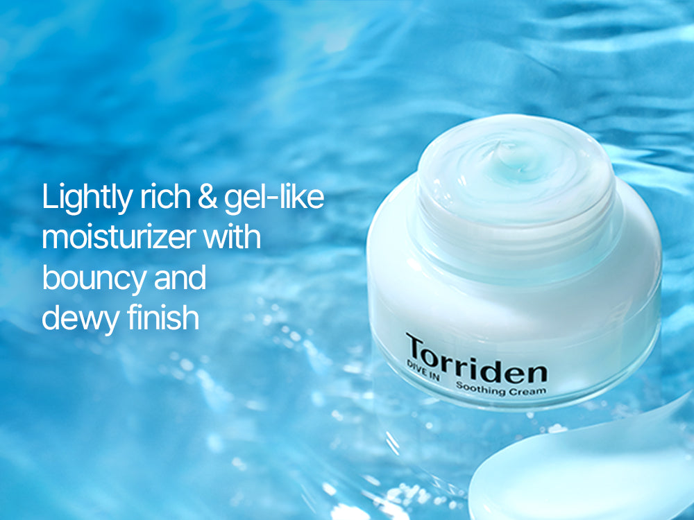 Torriden DIVE IN Low Molecular Hyaluronic Acid Facial Soothing Cream 100ml