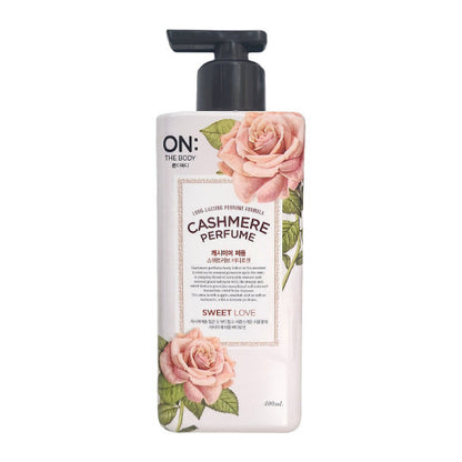 LG ON THE BADY Cashmere Perfume BODY LOTION 400ml