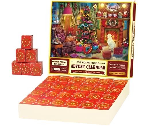 New 24 Boxes Christmas Advent Calendar Puzzle