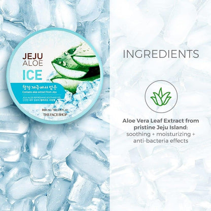 Jeju Aloe Ice Refreshing Soothing Gel 300ml