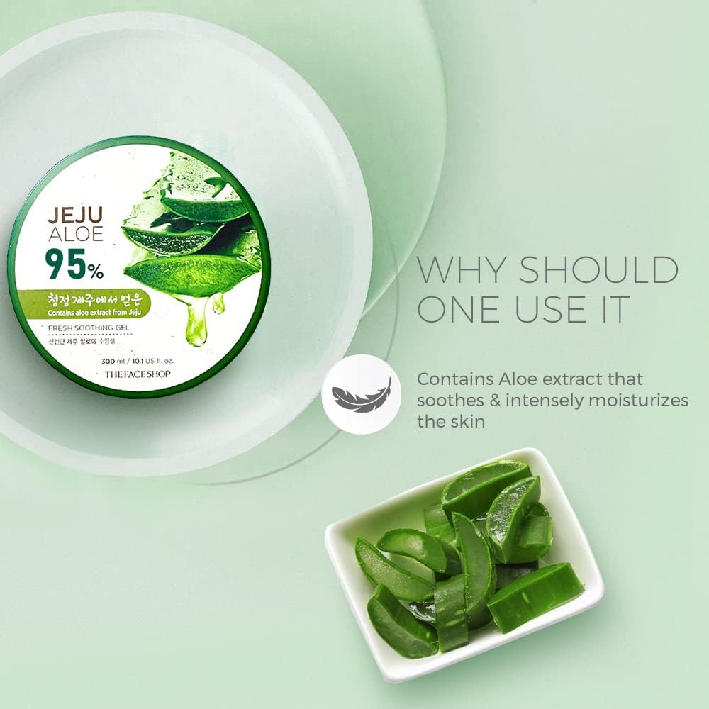 Jeju Aloe Fresh Soothing Gel 300ml