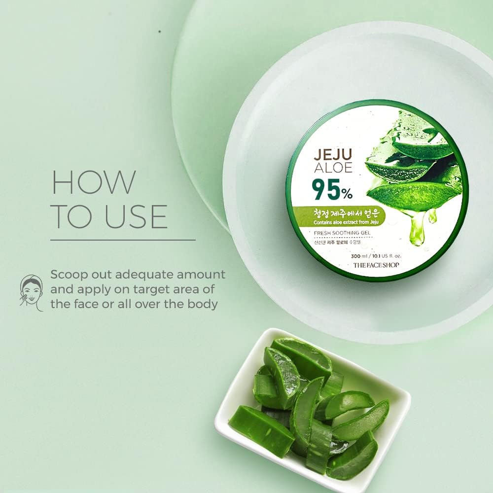 Jeju Aloe Fresh Soothing Gel 300ml