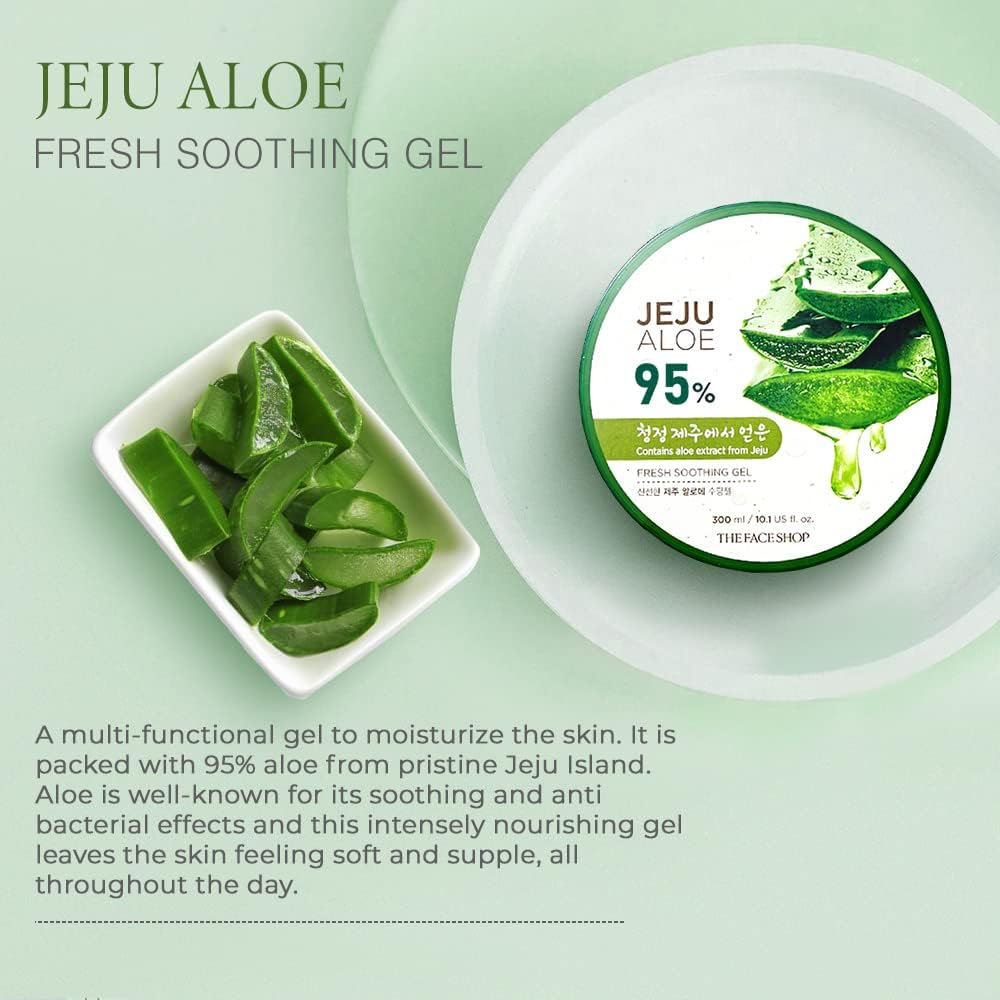 Jeju Aloe Fresh Soothing Gel 300ml