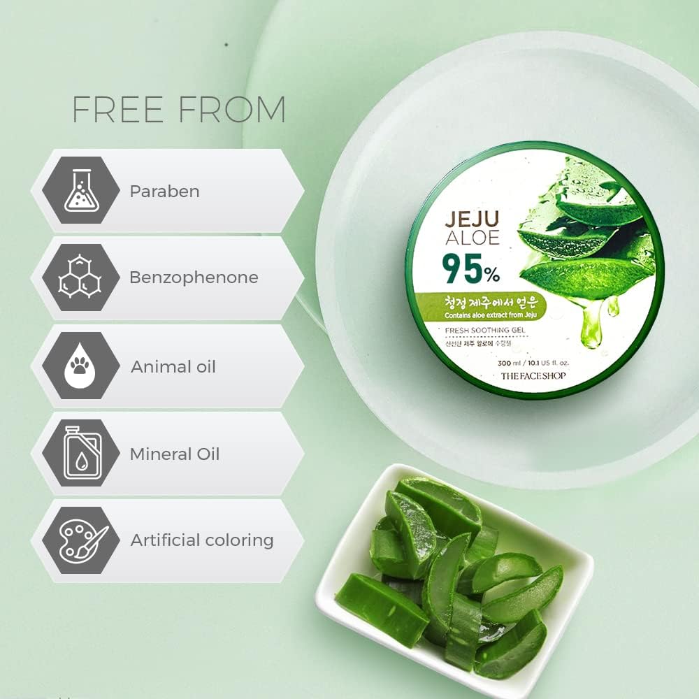 Jeju Aloe Fresh Soothing Gel 300ml