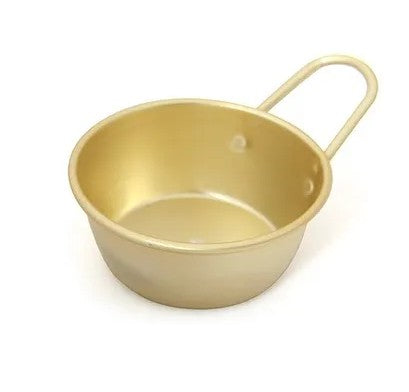 Korean Golden Cup (Makgeolli Cup) Korean Rice Wine bow