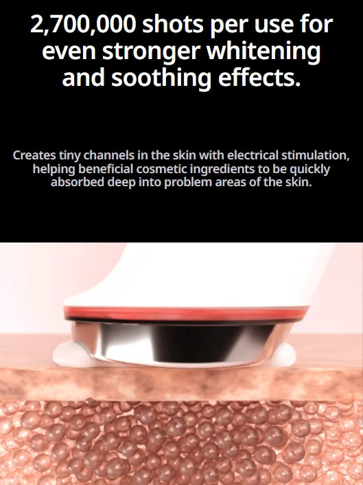 [MEDICUBE] AGE-R Mini Booster Pro | Portable Glow Booster | Spot Care (White/Baby Pink)