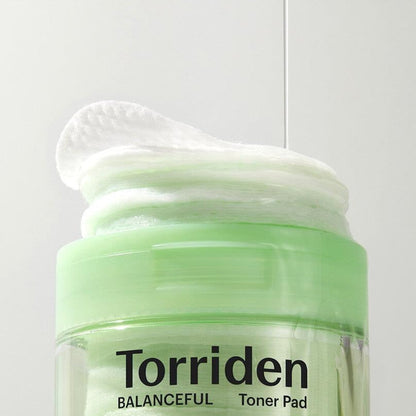 Torriden Balanceful Cica Toner Pad 60 Pads Special Set (60 +10 Pads)