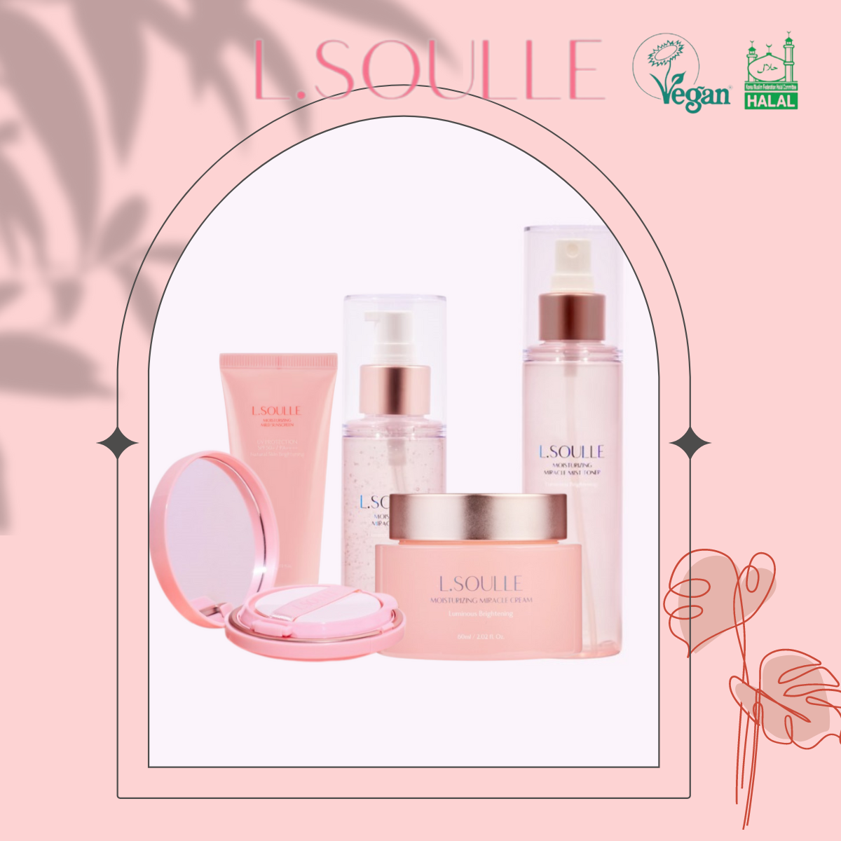 [HALAL] L.Soulle Complete Skincare Set