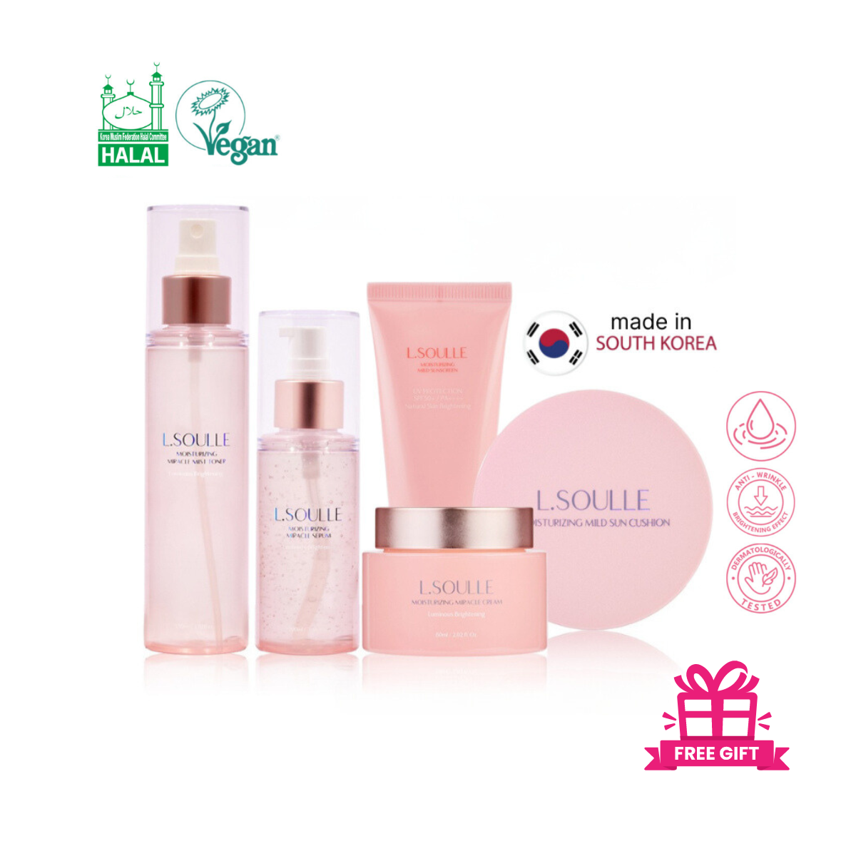 [HALAL] L.Soulle Complete Skincare Set