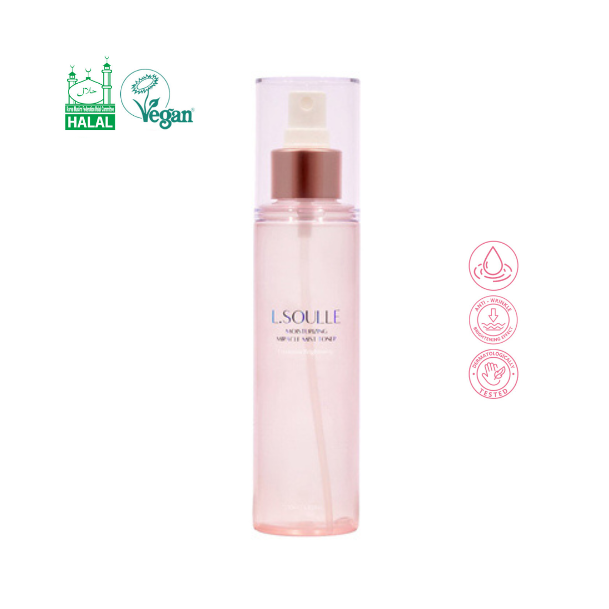 [HALAL] L.Soulle Moisturizing Miracle Mist Toner