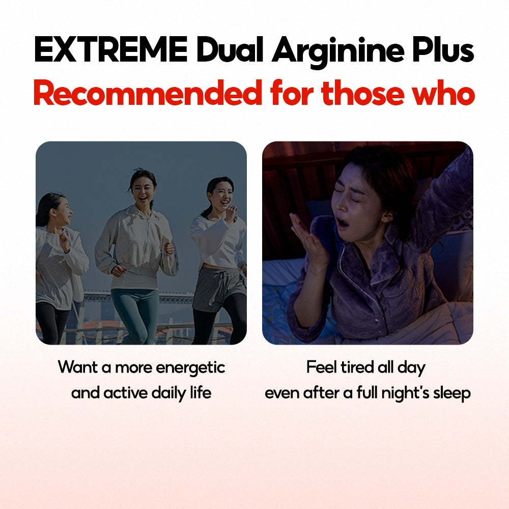 [Extreme] DUAL L Arginine PLUS - 1,000mg x 120T, 2 Months Supply
