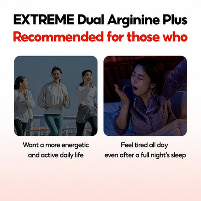 [Extreme] DUAL L Arginine PLUS - 1,000mg x 120T, 2 Months Supply