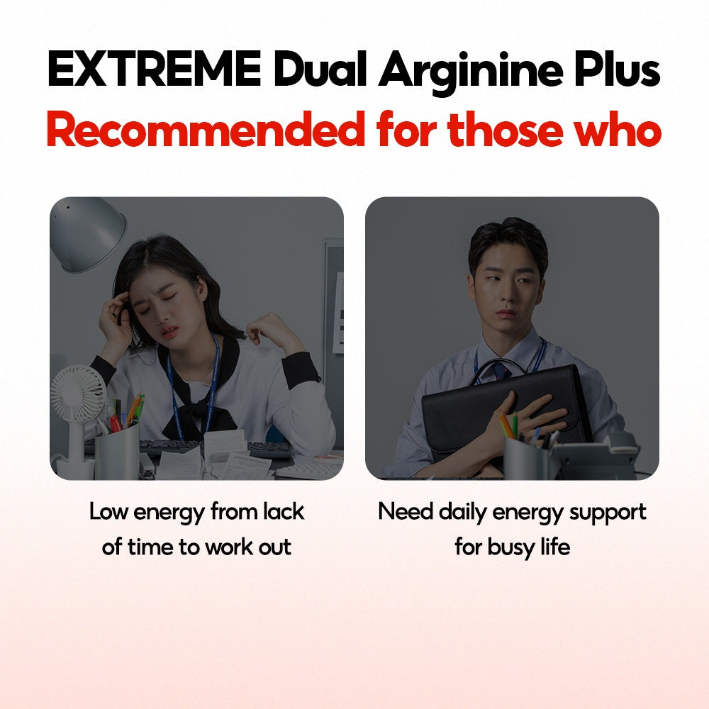 [Extreme] DUAL L Arginine PLUS - 1,000mg x 120T, 2 Months Supply
