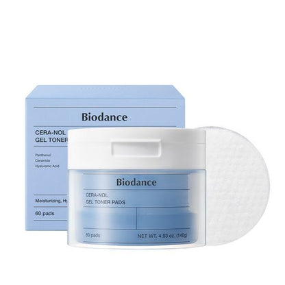 BIODANCE Hydro Cera-Nol Gel Toner Pads 60P (+4P add)