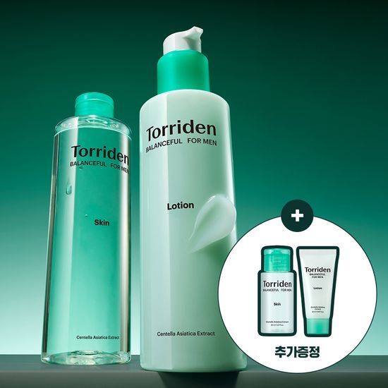 [Men's Skincare] Torriden Balanceful For Men, Skin & Oil-Free Lotion Sets