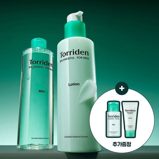 [Men's Skincare] Torriden Balanceful For Men, Skin & Oil-Free Lotion Sets