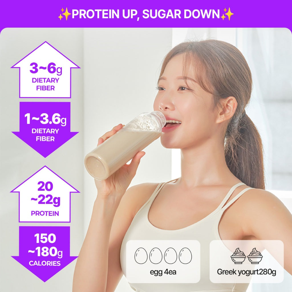 Flimeal Diet Whey Protein Powder Shake 45g (11 Flavors), Low Calorie Meal Replacement for Weight Loss