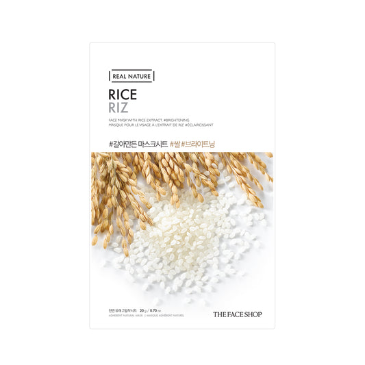 The Face Shop Real Nature Face Mask Rice