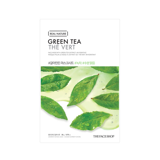 The Face Shop Real Nature Face Mask Snow Green Tea
