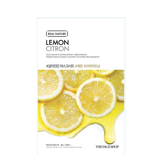The Face Shop Real Nature Face Mask Lemon